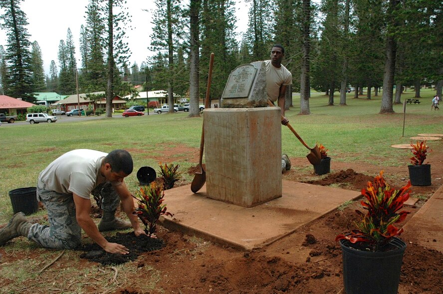 Medical personnel participating in the Innovative Readiness Training event, TROPICARE 2013 provided free medical, dental and vision care to underserved citizens and also participated in a variety of community services projects while on the Hawaiian island. Reserve component medical personnel from the Air Force, Navy, Army and Air National Guard came together for the joint service annual training, June 2-15. (U.S. Air Force photo / Dana Lineback)