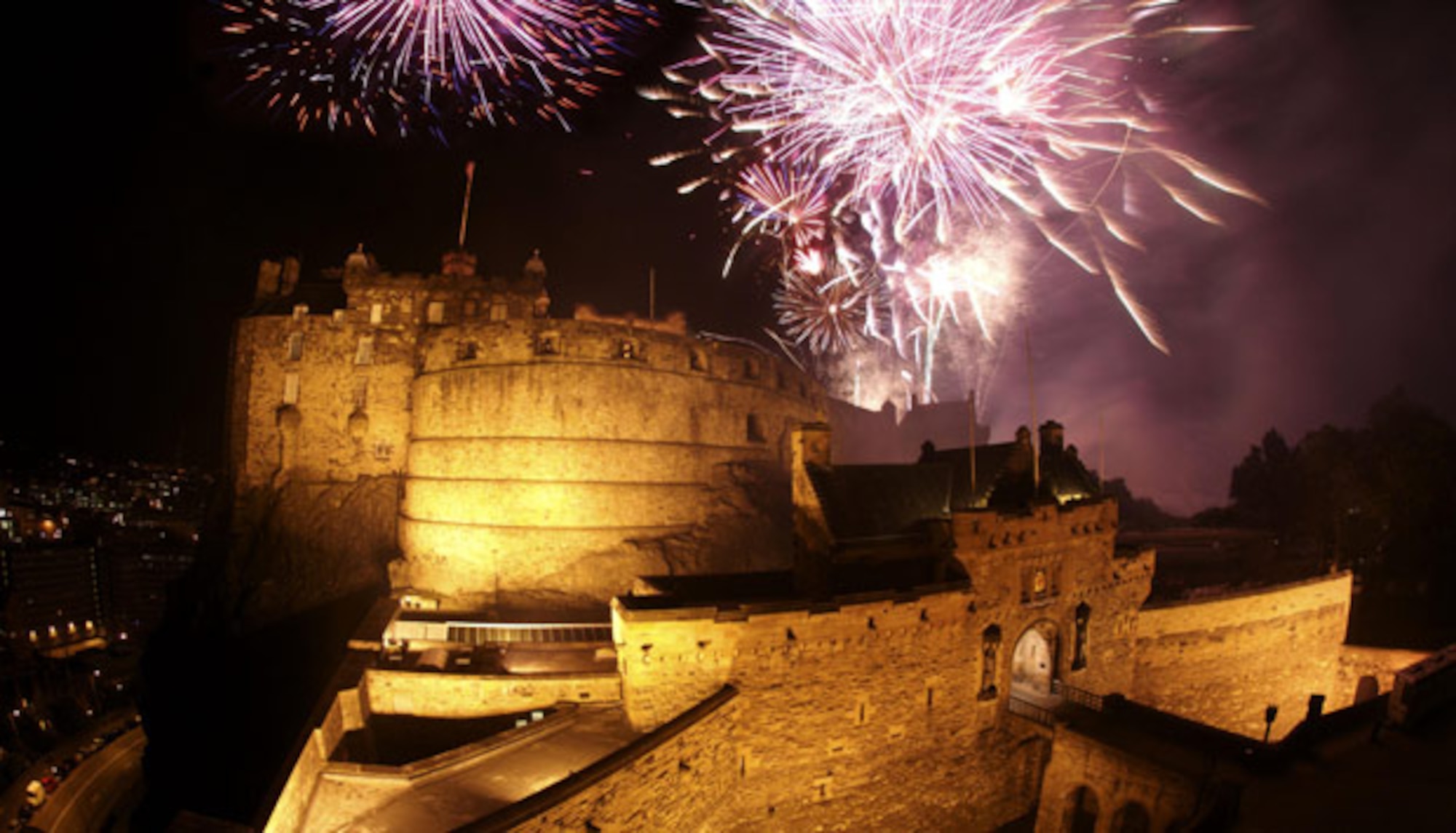 Edinburgh Castle was built on an inactive volcano. Royalty lived and died within its walls; battles and sieges were fought over it. The castle has sheltered many Scottish monarchs. In the 1600s, the castle became a military base. Today it dominates the city. Princes Street Gardens surround this magnificent castle. (Courtesy photo)
