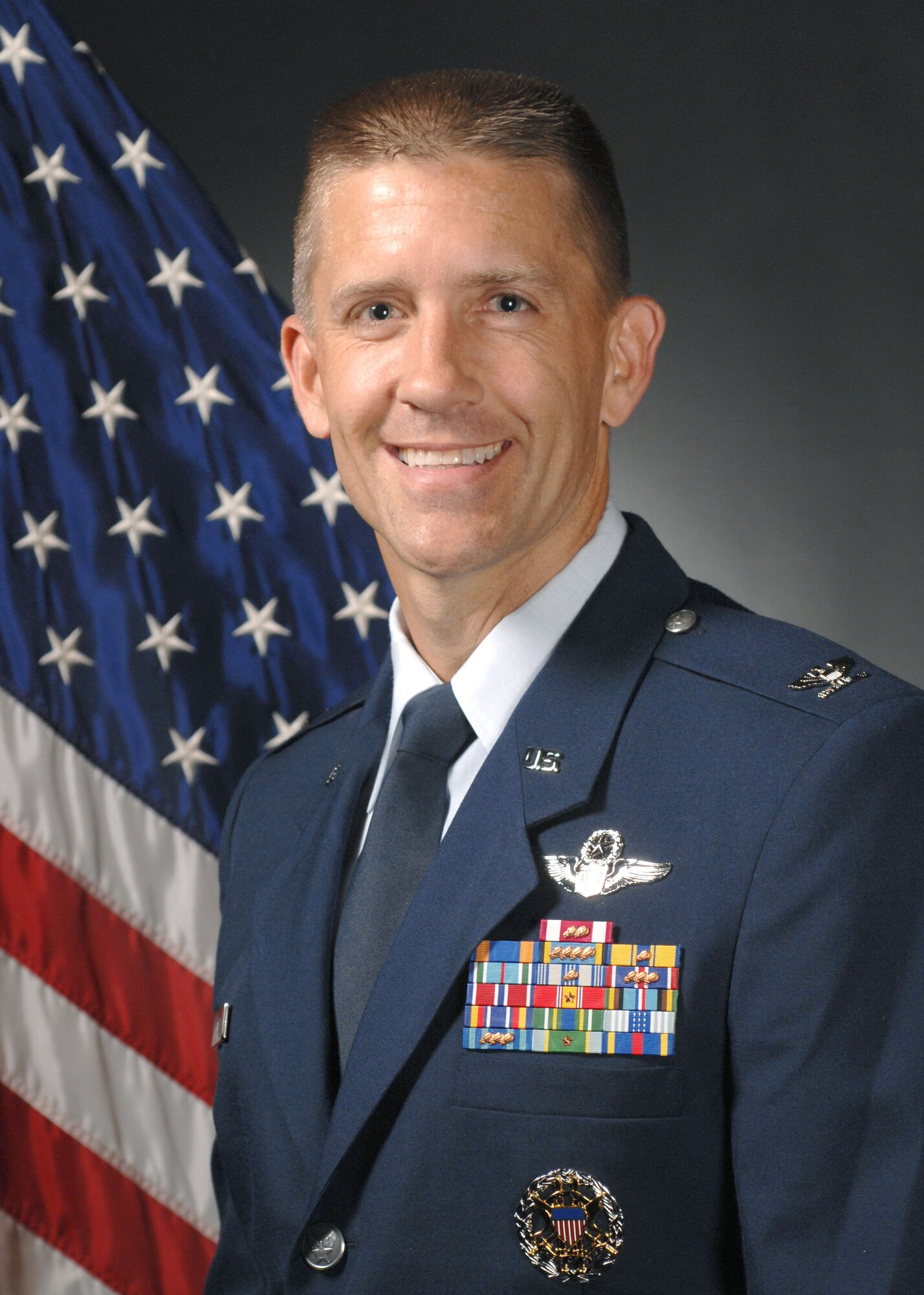 U.S. Air Force Col. Michael Rawls, 355th Fighter Wing, recently joined the Desert Lightning Team as vice commander at Davis-Monthan Air Force Base, Ariz. He comes to D-M from the North Atlantic Treaty Organization Headquarters in Brussels, Belgium. (U.S. Air Force photo by Senior Airman Camilla Griffin/Released) 