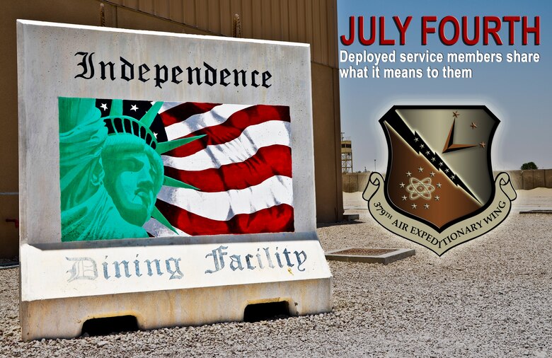 Deployed Service Members Share Meaning Of July Fourth U S Air