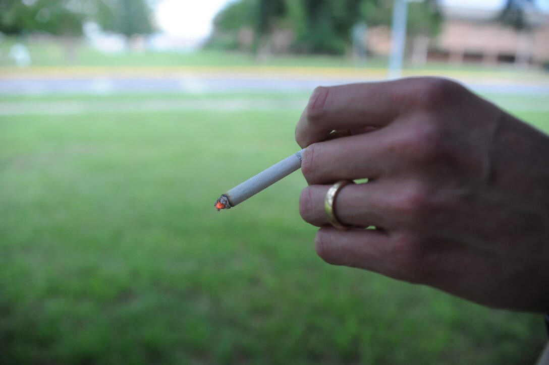 Marine Corps Base Quantico targets tobacco use during a healthy base initiative. Smoking is responsible for over 440,000 deaths per year.
