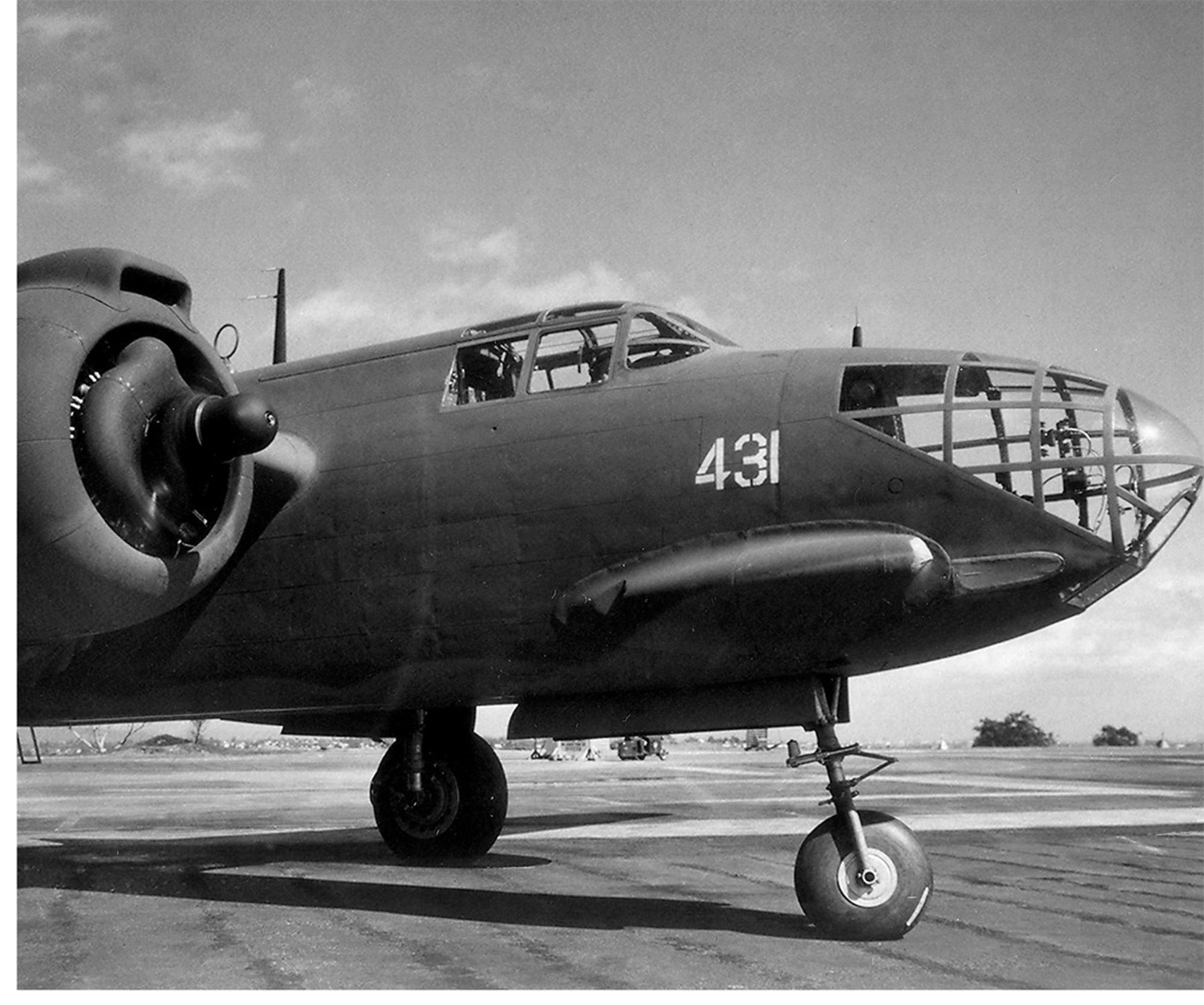 Members of the 110th Reconnaissance Squadron flew the Douglas A-20 “Havoc” during the early part of World War II. (131st Bomb Wing file photo/RELEASED)