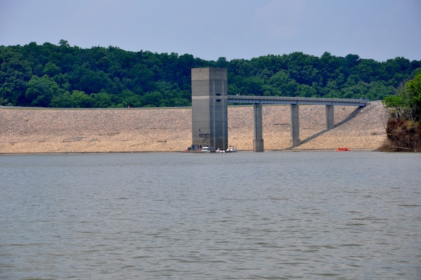 The tower at Taylorsville Lake, Taylorsville, Ky.