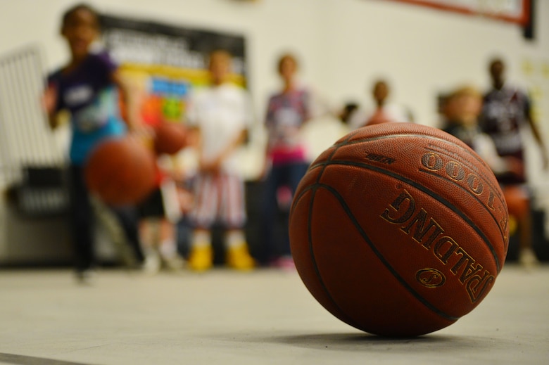 Commandos Kids Take To The Court Cannon Air Force Base