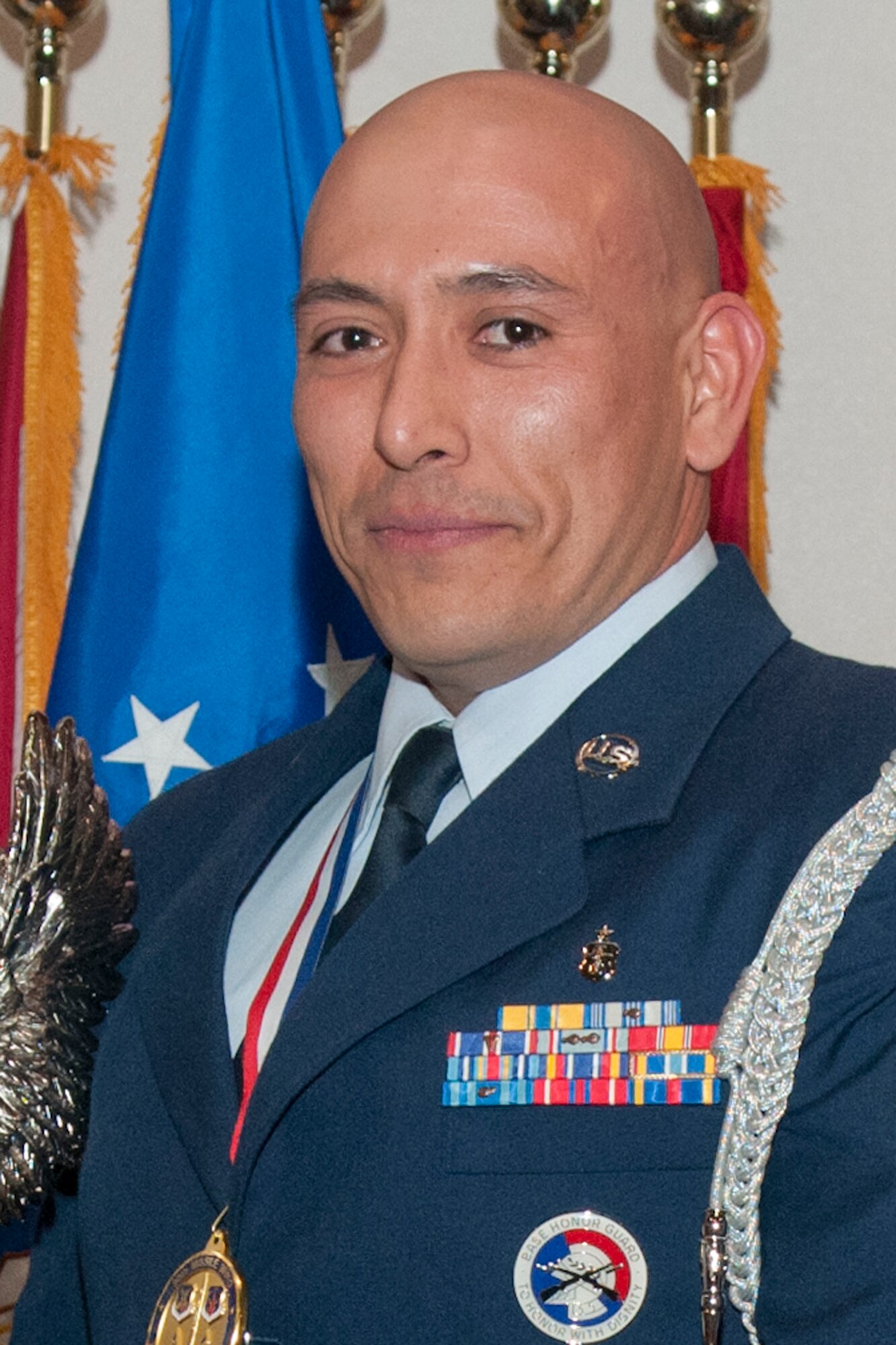 90th Missile Wing Honor Guard Noncommissioned Officer of 2012, Tech. Sgt. Tomas Mata, 90th Medical Operations Squadron