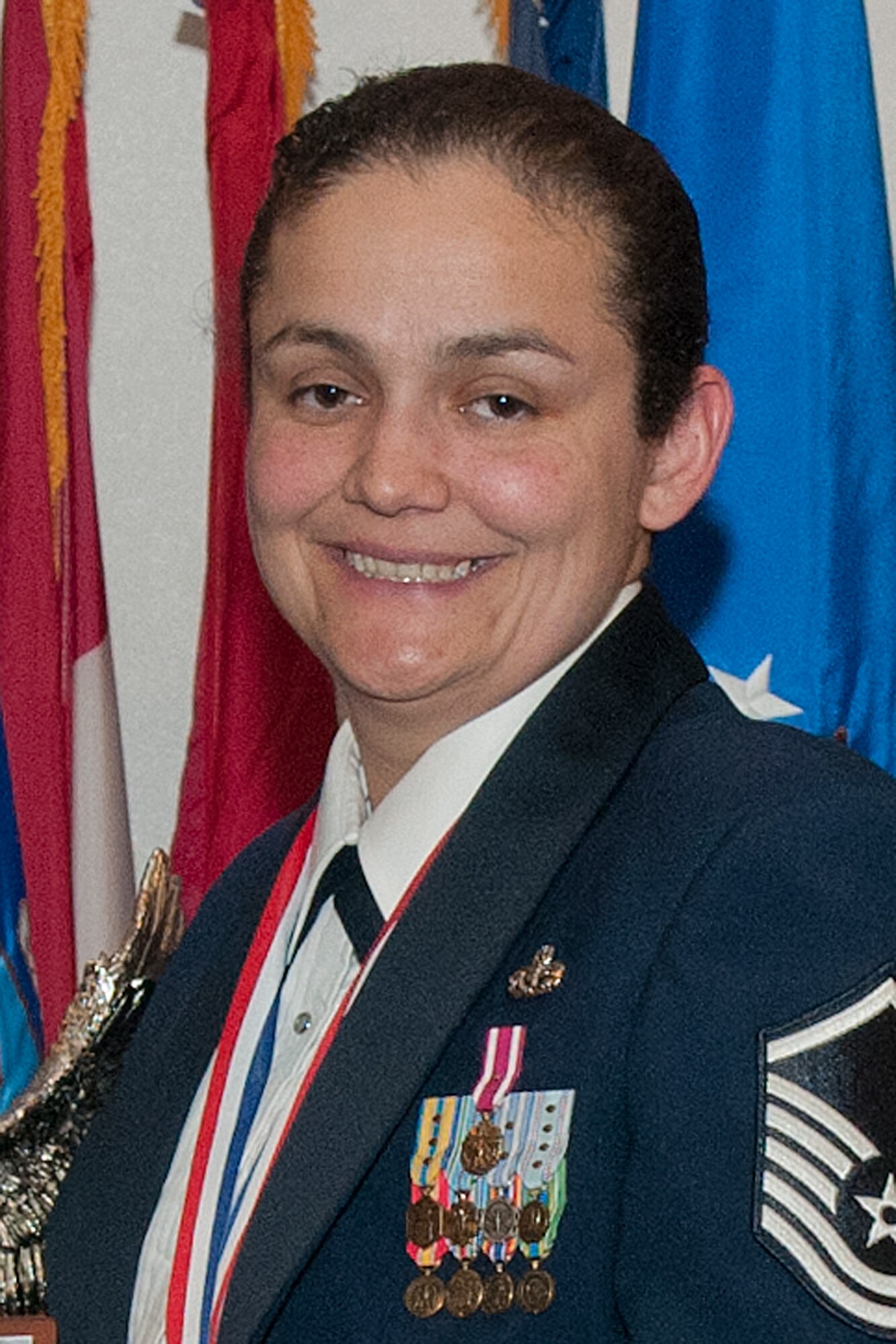 90th Missile Wing Senior Noncommissioned Officer of 2012, Master Sgt. Danielle Hirvela, 90th Force Support Squadron