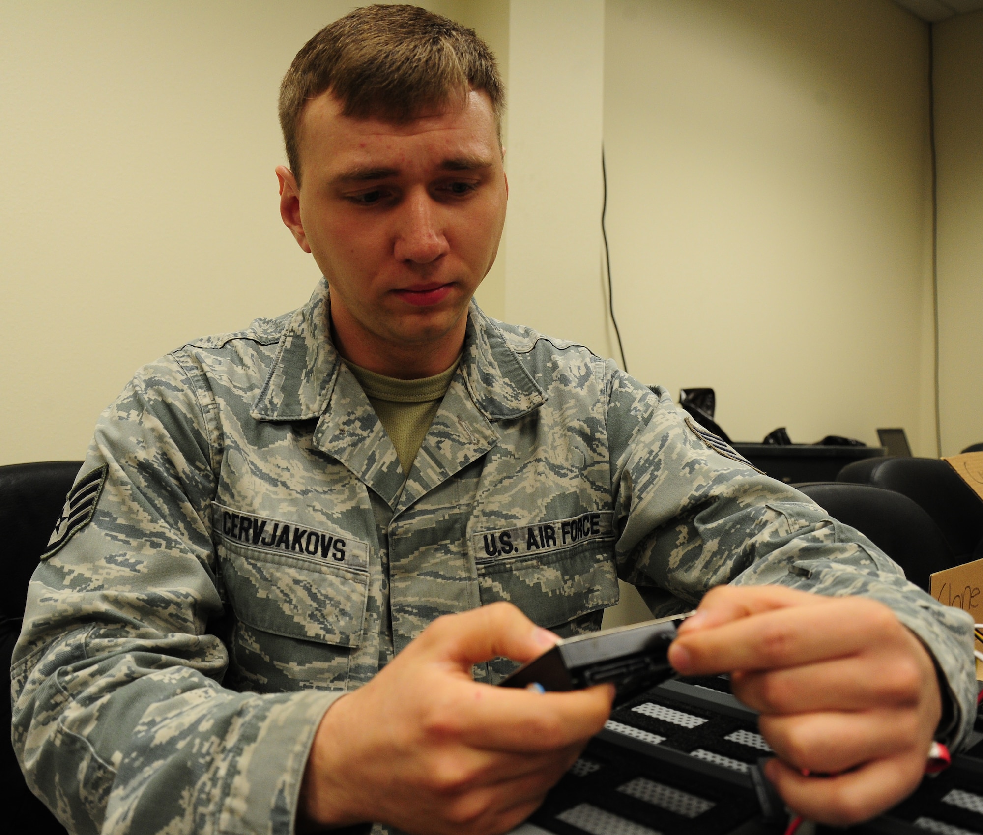 Fairchild's Finest Staff Sgt. Dmitrijs Cervjakovs > Fairchild Air