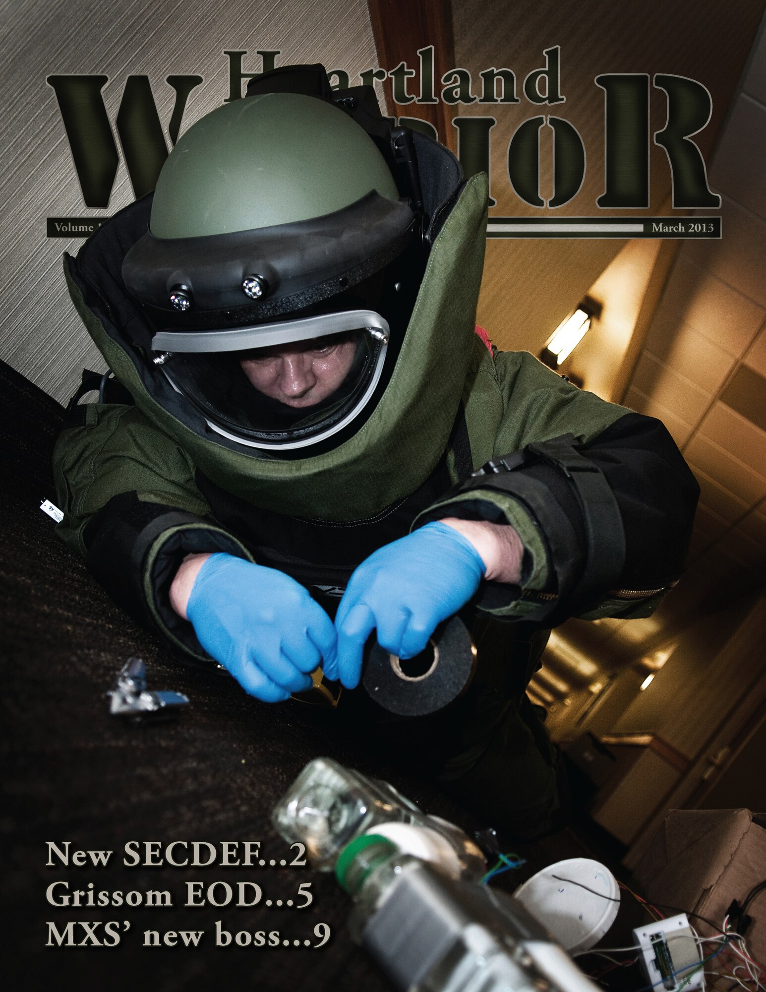 GRISSOM AIR RESERVE BASE, Ind. -- The March edition of the Heartland Warrior is now online. This issue contains 12 pages of news, photos and information about Grissom and the 434th Air Refueling Wing. (U.S. Air Force photo/Tech. Sgt. Mark R. W. Orders-Woempner)