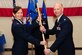 U.S. Air Force Col. Traci L. Kueker-Murphy, 310th Operations Group commander, hands the 379th Space Range Squadron guidon to U.S. Air Force Lt. Col. Clifton D. Stargardt in Colorado Springs, Colo., Mar. 3, 2013. Stargardt assumed command during the official activation ceremony of the 379 SRS. 
(U.S. Air Force photo by Tech. Sgt. Nicholas B. Ontiveros/Released)