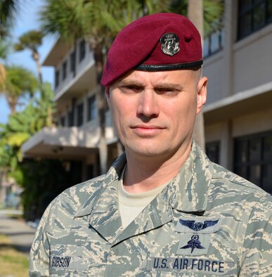 Staff Sgt. Nicholas Gibson, a pararescueman with the 308th Rescue Squadron at Patrick Air Force Base, plans to summit Mt. Everest with an all Air Force team as part of the USAF Seven Summits Challenge. (U.S. Air Force photo/Tech. Sgt. Anna-Marie Wyant)