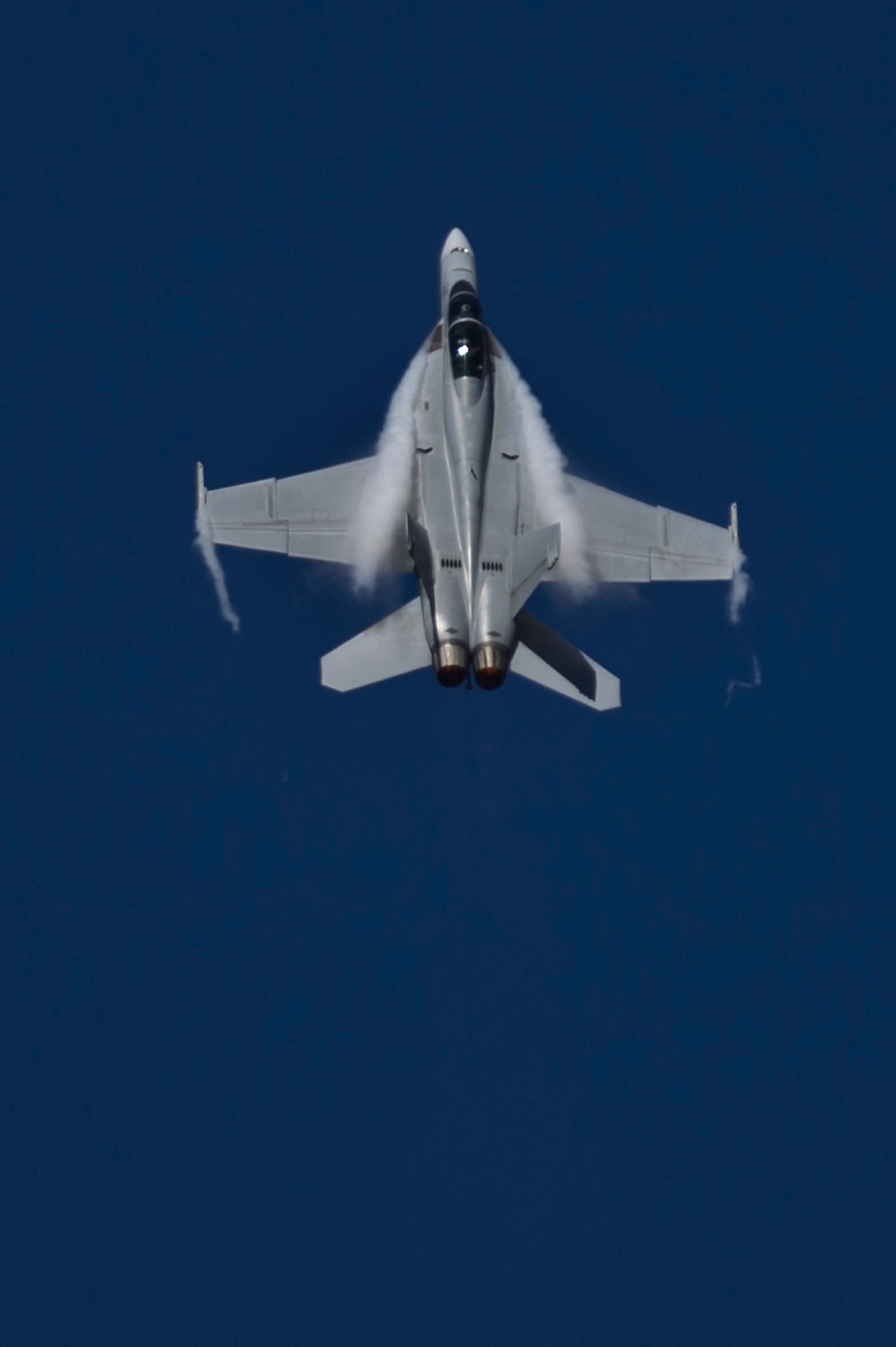 A Royal Australian Air Force F/A-18F Super Hornet performs an aerial demonstration for an estimated 180,000 spectators at the Australian International Airshow, March 2, 2013 at Avalon Airport in Geelong, Australia. Approximately 220 U.S. service members along with the U.S. Air Force's F-22 Raptor, C-17 Globemaster III, F-16 Fighting Falcon, B-52 Stratofortress, and KC-135 Stratotanker are supporting the Australian International Airshow 2013, which allows a unique opportunity for the United States to showcase its aviation prowess and strengthen military-to-military ties with our Pacific allies and partners. (Department of Defense photo by U.S. Air Force Tech. Sgt. Michael R. Holzworth/Released)