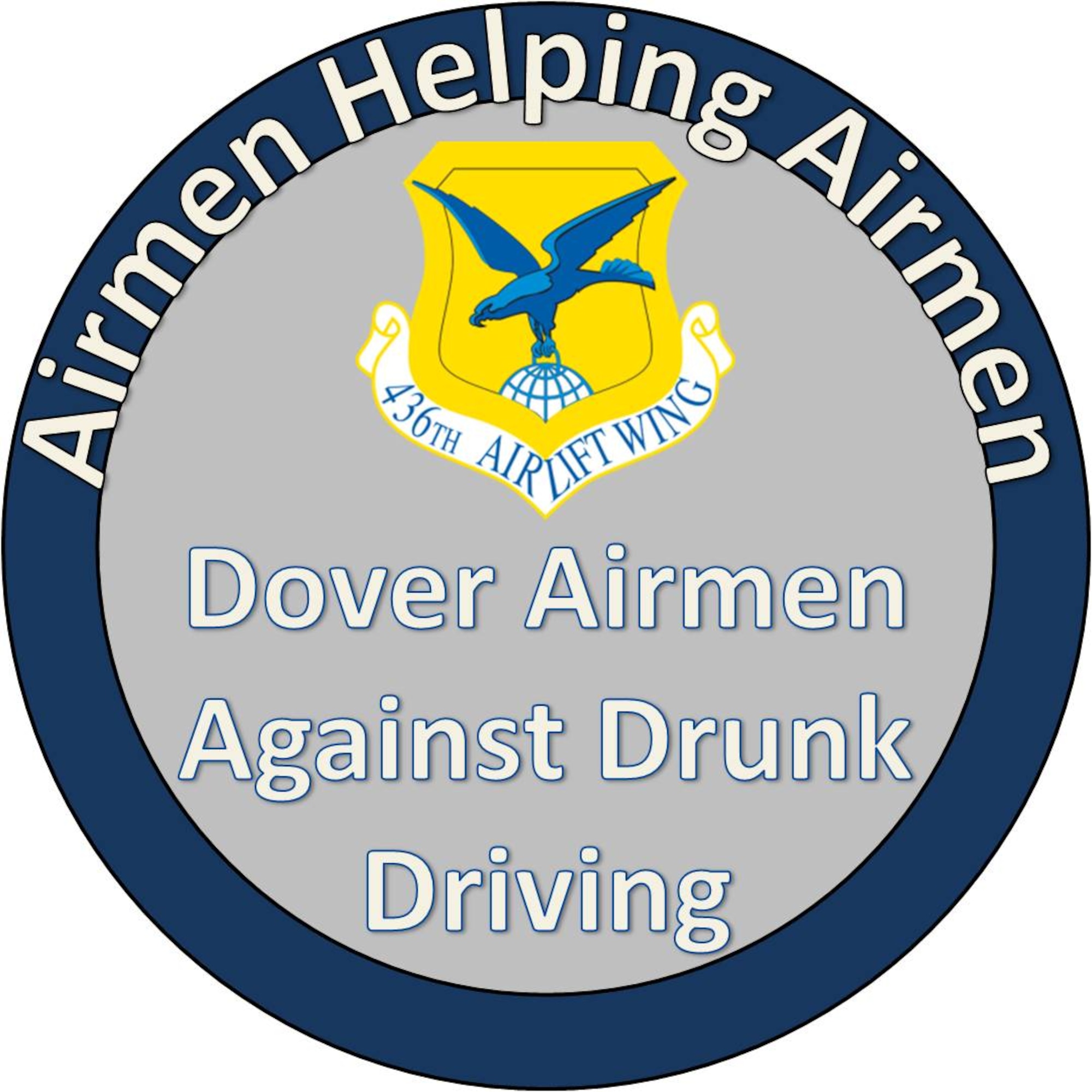 Dover Airmen Against Drunk Driving new Logo for 2013.