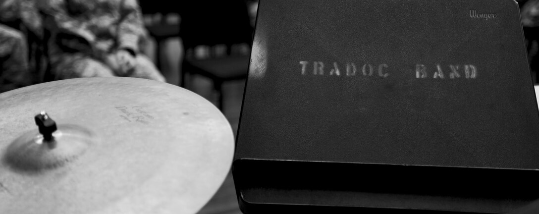 The U.S. Army Training and Doctrine Command band is an extension of the TRADOC Headquarters at Fort Eustis, Va. The members’ primary mission is to conduct strategic outreach for the commanding general of TRADOC, Gen. Robert W. Cone, as well as provide musical support for the military and surrounding community. (U.S. Air Force photo by Staff Sgt. Ashley Hawkins/Released) 