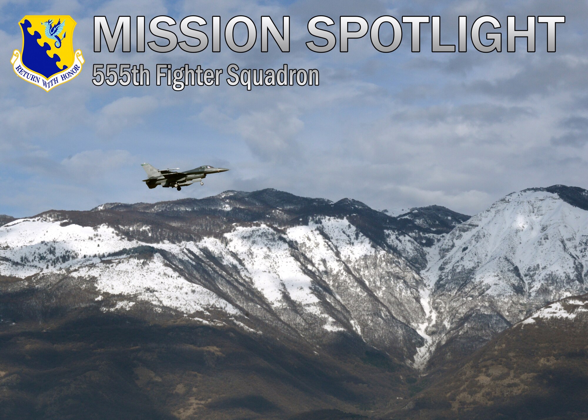 Mission Spotlight: 555th Fighter Squadron > Aviano Air Base > News Display