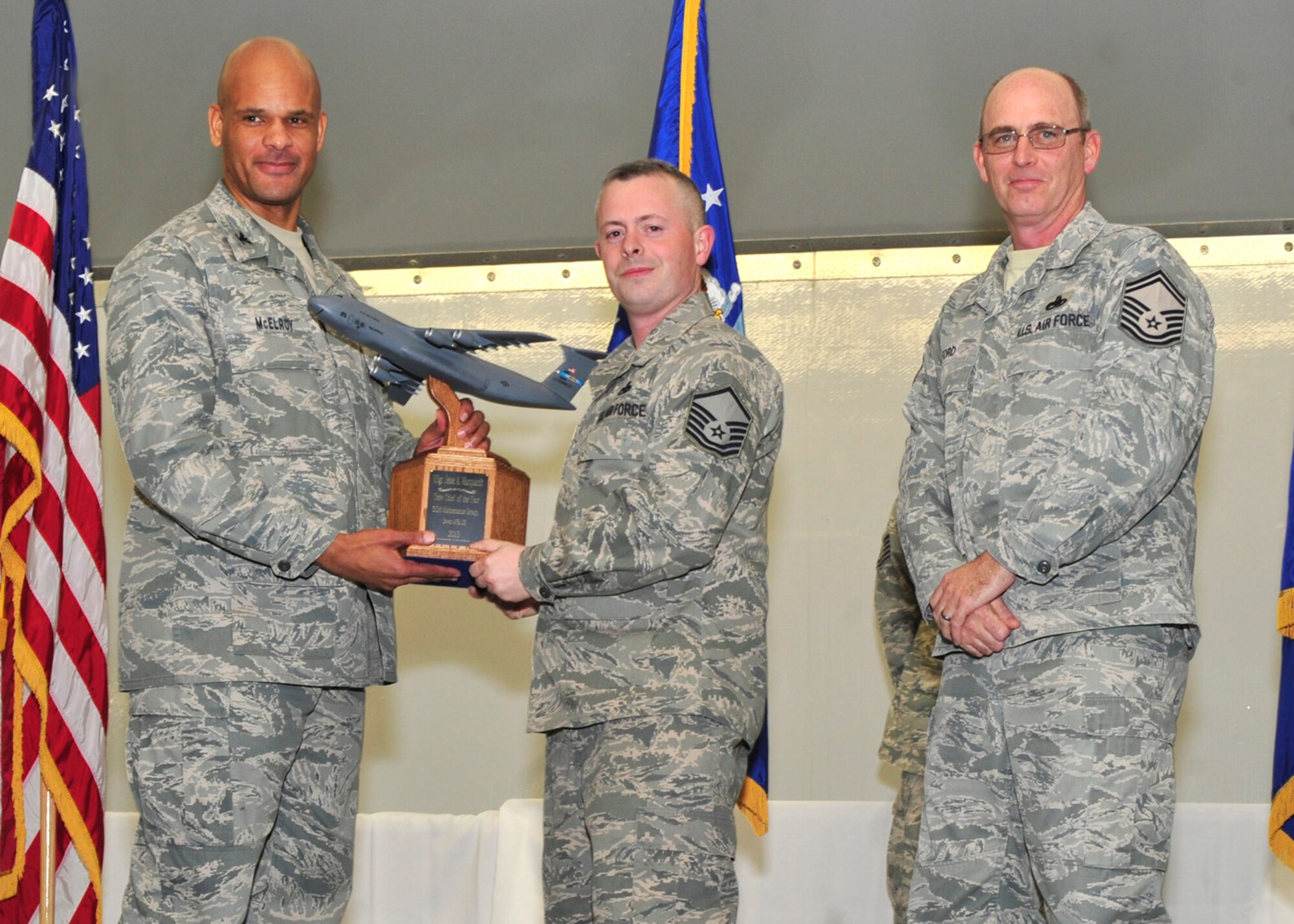 CMSgt Thomas N. Barnes Award for crew chief of the year