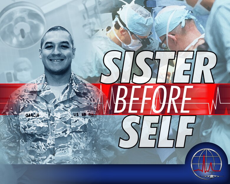 In December 2012, Tech. Sgt. Simon Garcia, 1st Communications Maintenance Squadron project manager, entered the operating room for an elective procedure, kidney transplant, to save his sister's life. The surgery took place as scheduled with Evelyn Garcia’s body accepting her little brother’s kidney as its own. Recently, both brother and sister have returned to work and are thankful to have overcome the challenges faced by surgery. According to the office of the Air Force Surgeon General, there are approximately 10 organ donation requests per year, which are approved through the Air Force Medical Operations Agency. However, approval to undergo the procedure does not excuse Airmen from potential risks to their health or career. (U.S. Air Force graphic / Hans Roth)