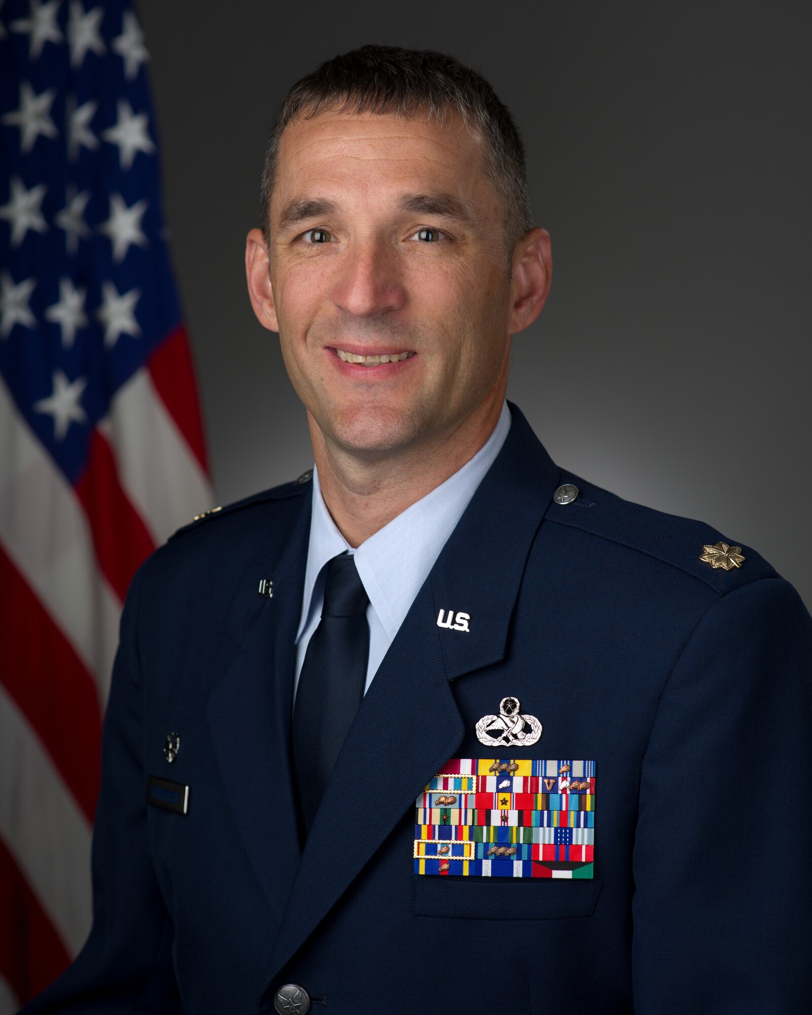 Maj. Duane Richardson, 60th Maintenance Squadron commander. (U.S. Air Force photo)