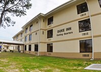 The second of two completely renovated Duke Field lodging buildings re-opened for business March 1, 2013.  The renovations corrected decades of substandard lodging for the facilities originally built in the 1950s. (U.S. Air Force photo/Dan Neely)