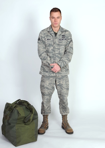 During Mission Oriented Protective Posture Level Ready, all individual protective equipment and field gear is stored. MOPP Level Ready is used during periods of increased alert, when the potential for chemical, biological, radiological and nuclear threat exists but there is zero indication of a CBRN attack in the near future. (U.S. Air Force photo by Airman 1st Class Kelsey Waters/Released)