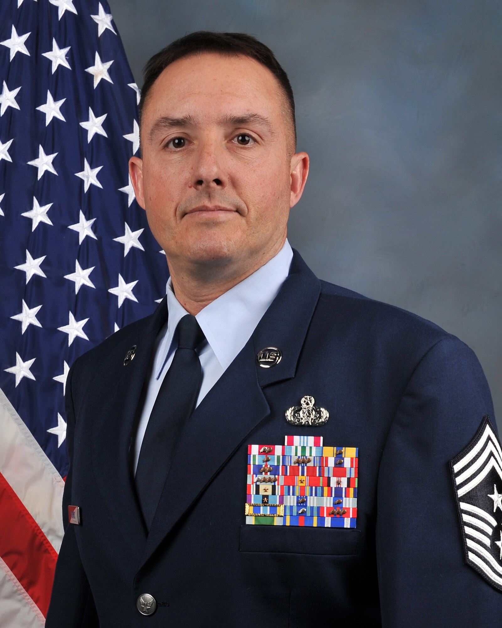 Chief Master Sgt. Curtis Storms, Official Photo