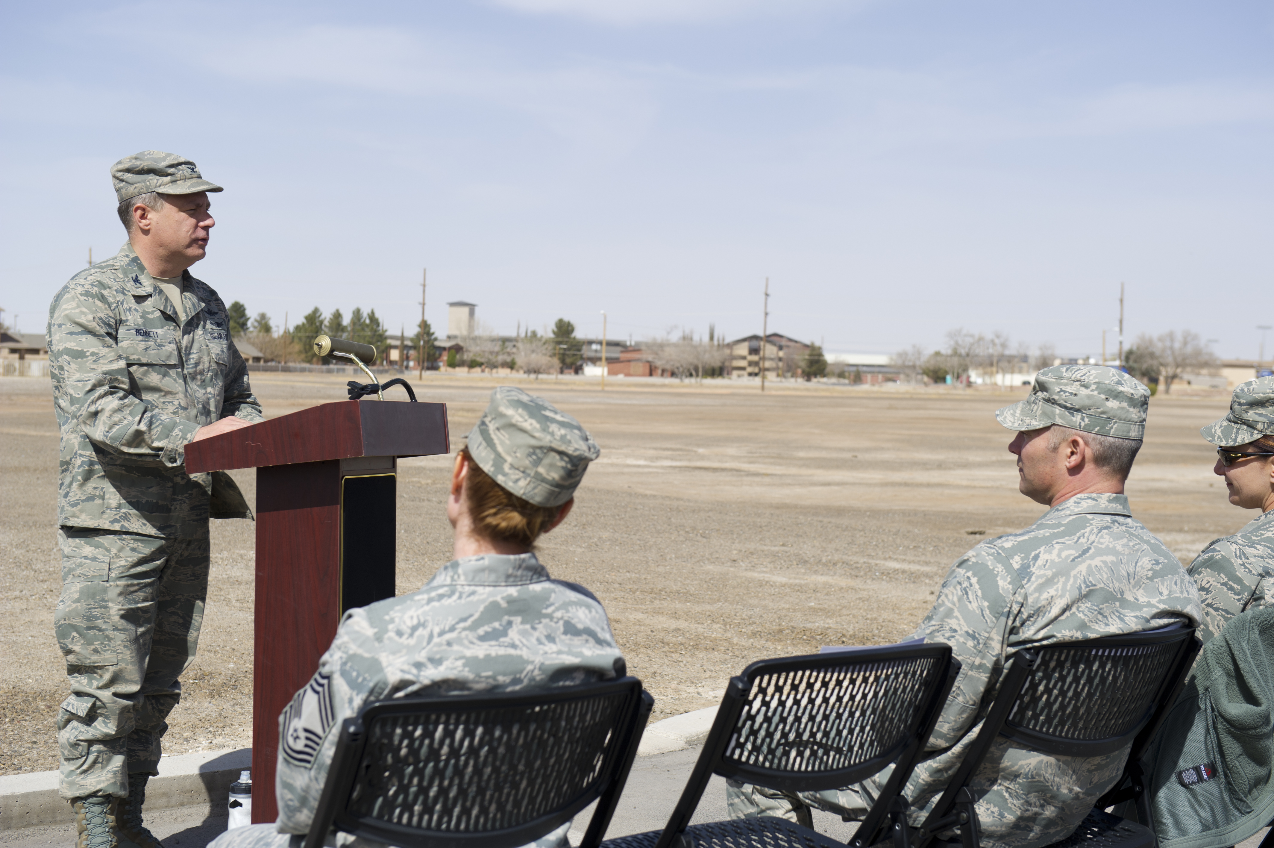 Photos Holloman breaks ground on new CDC > Holloman Air Force Base