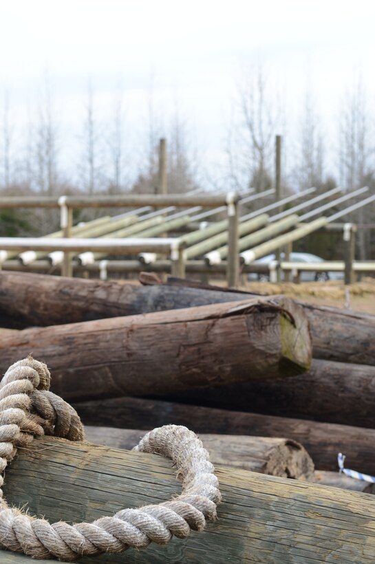 The Obstacle Course located at Camp Upshur has been improved over the last month. Sandbags have been placed around the entire course and are the most noticeable changes to the course. 