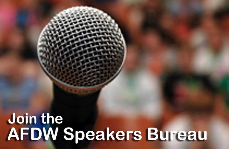 Join the AFDW Speakers Bureau
