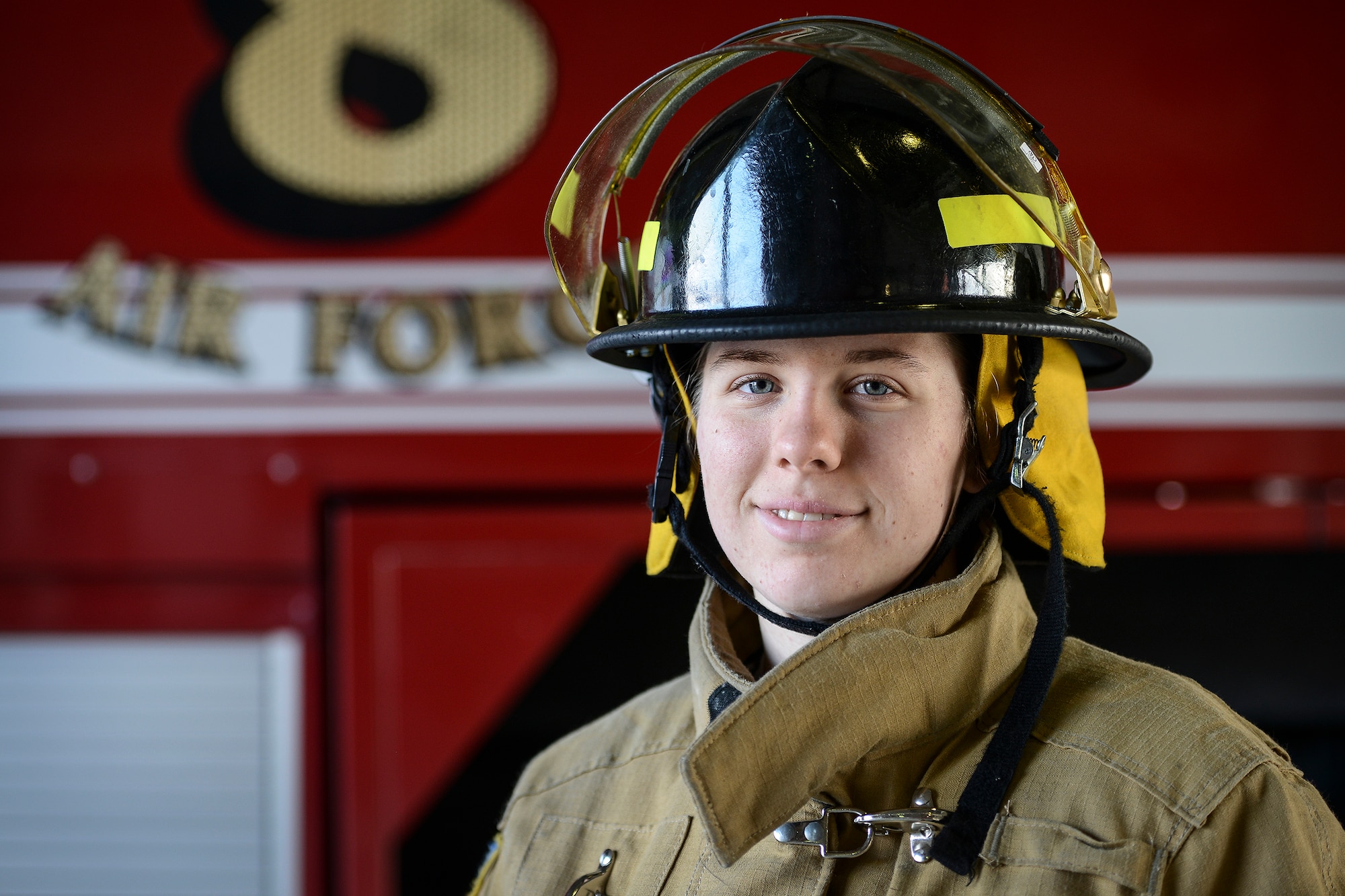 Airman 1st Class Emily Beckerjeck is a firefighter with the 31st Civil Engineer Squadron and is one of a number of women currently serving in non-traditional career fields at Aviano Air Base, Italy. As a firefighter, Beckerjeck responds to aircraft, airfield and structural fires, hazardous material incidents, search and rescue missions and the many everyday tasks required of any male firefighter, to include carrying gear that can weigh up to 75 pounds. (U.S. Air Force photo/Senior Airman Katherine Tereyama)