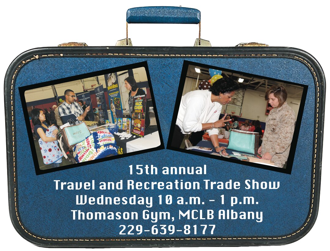 Vacationers, who are planning an ultimate summer trip or a spur-of-the-moment getaway, can get a head start at Marine Corps Community Services’ Information, Tickets and Tours’ 15th annual Travel and Recreation Trade Show at Thomason Gymnasium here, Wednesday from 10 a.m. - 1 p.m.