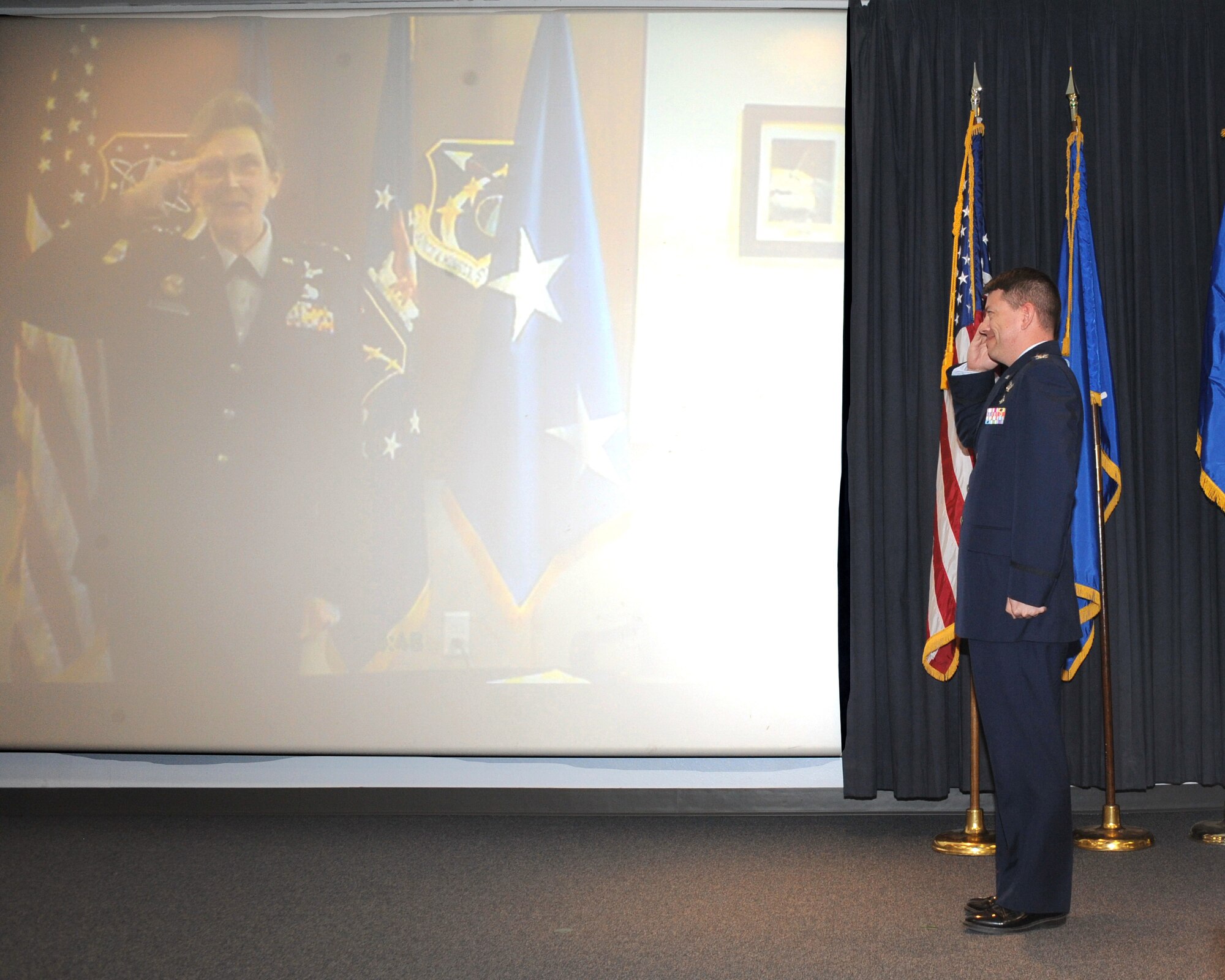 The Operationally Responsive Space Office at Kirtland AFB conducted an assumption of leadership ceremony March 7, with Lt. Gen. Ellen Pawlikowski, commander, Space and Missile Systems Center, Air Force Space Command, Los Angeles AFB, Calif., presiding by video teleconference to install Col. John Anttonen as the ORS director.  