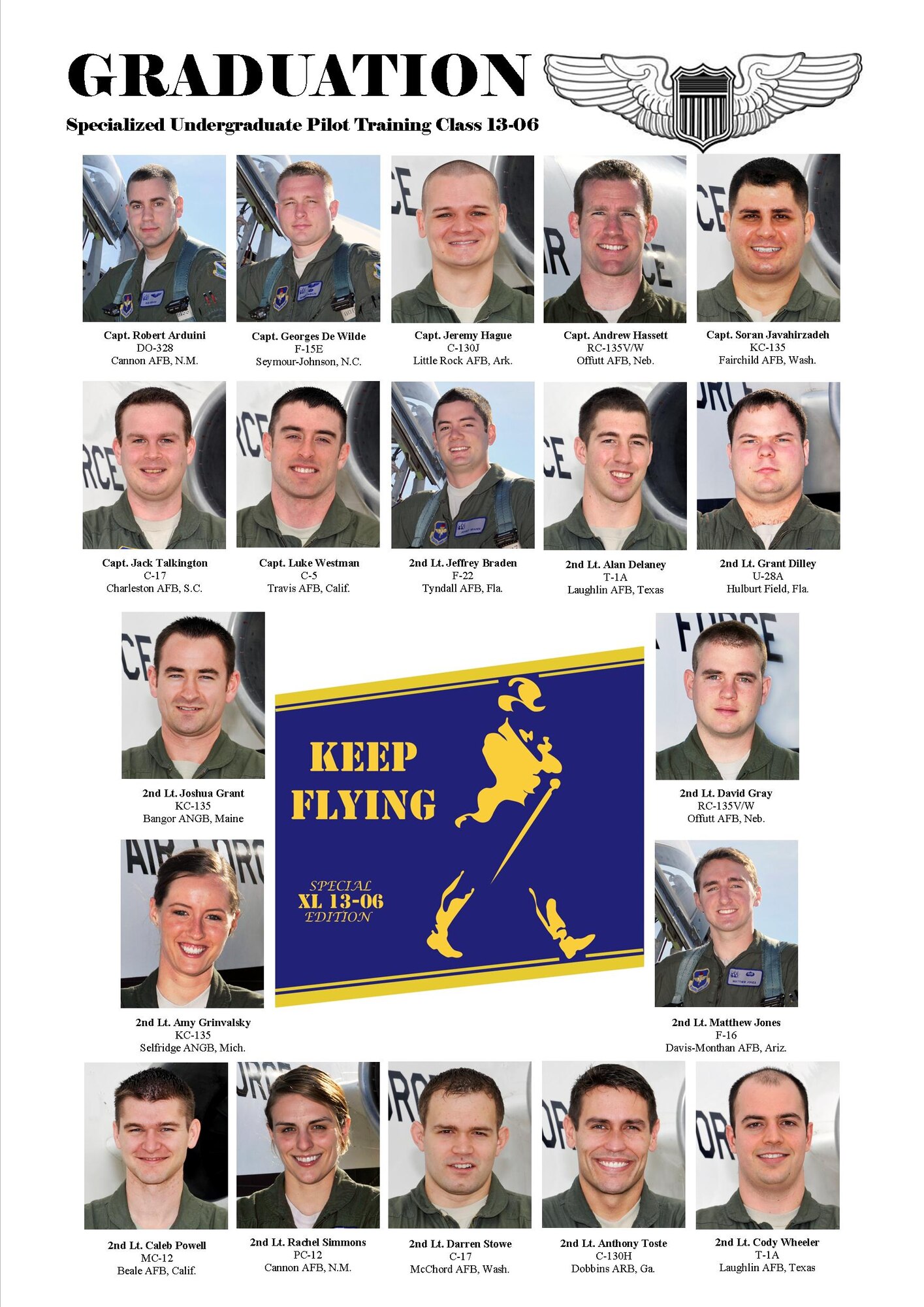 SUPT Class 13-06 set to graduate 
