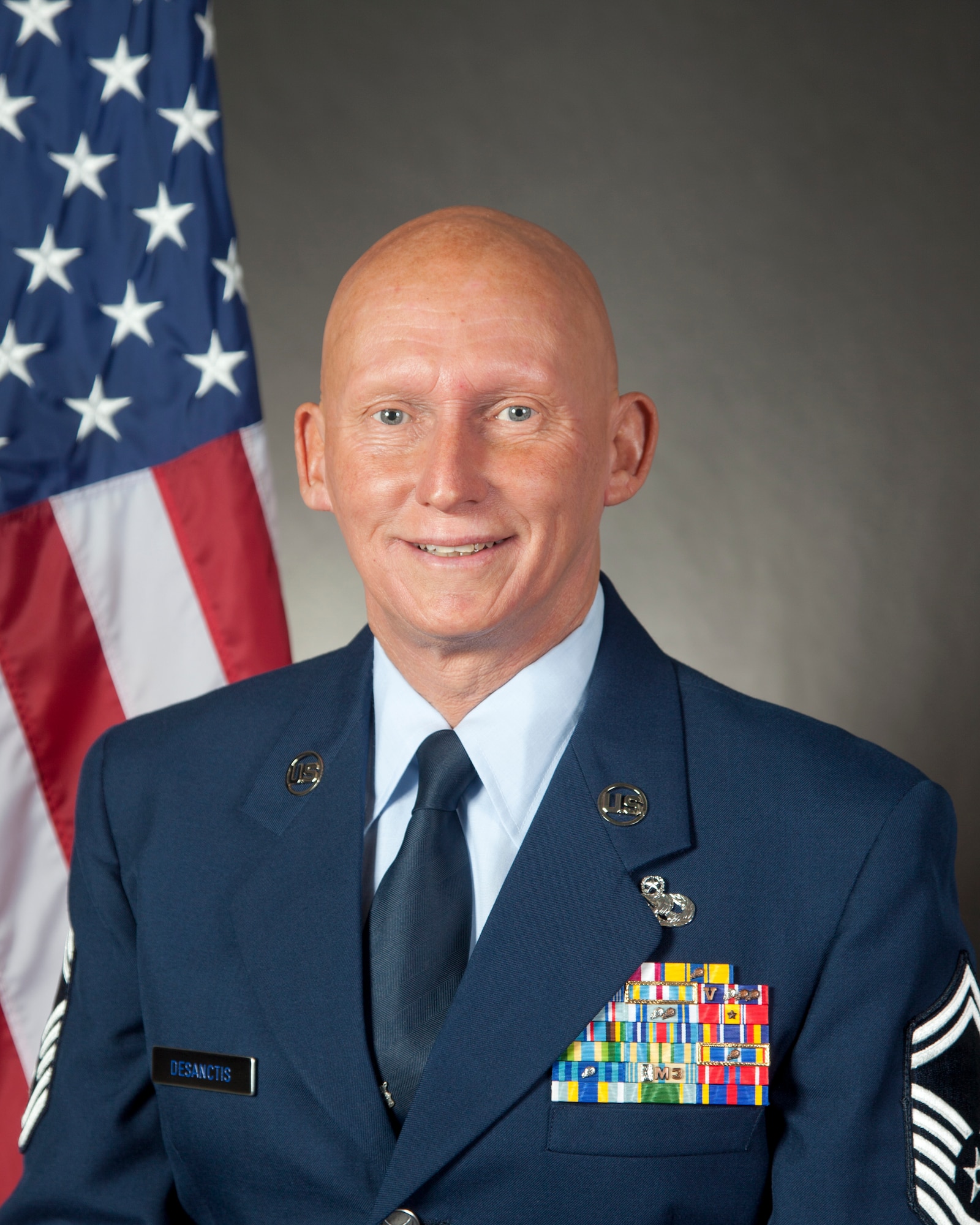 Senior Master Sgt. Peter A. DeSanctis, Avionics Guidance and Control Systems Specialist, is the 934th Airlift Wing's Senior Non-Commissioned Officer of the Year for 2013.  (U.S. Air Force photo/Shannon McKay)