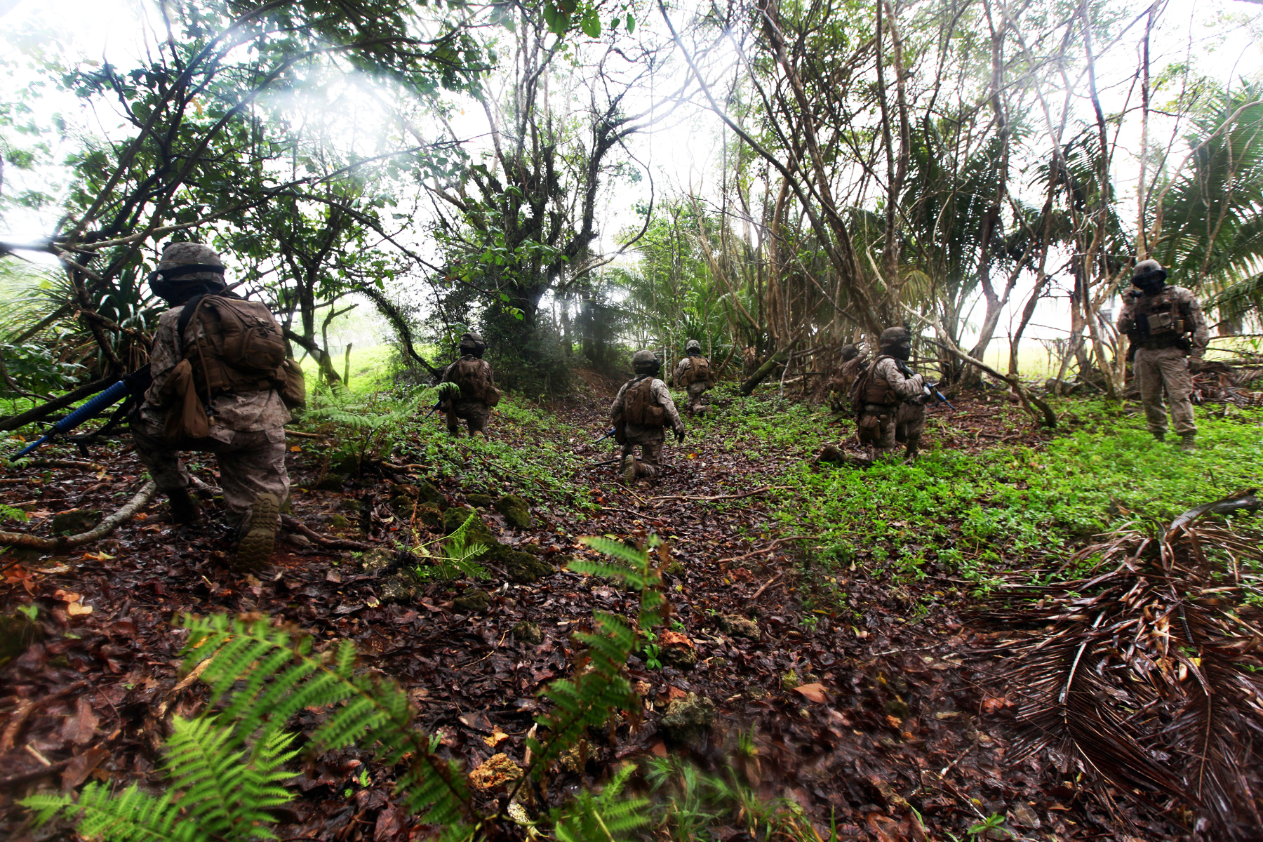 Marines continue training in an urban-terrain environment to practice ...