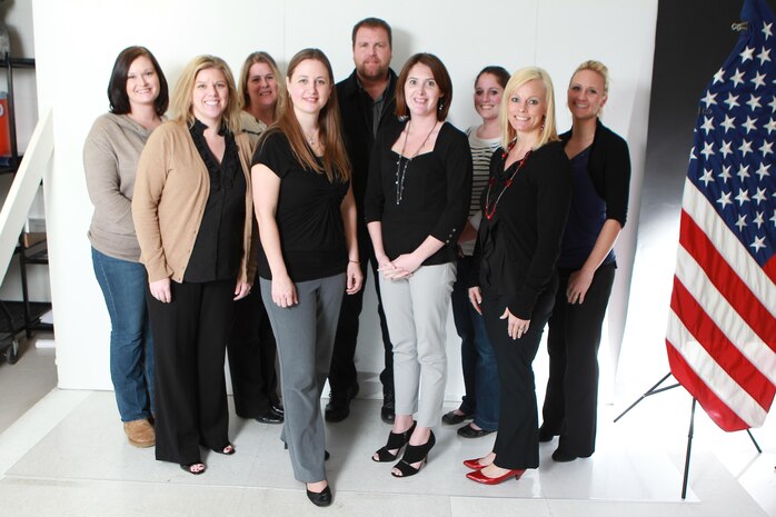 Family Readiness Officers from Marine Corps Air Station New River serve as a link between service members and their families in providing information about the military lifestyle. 