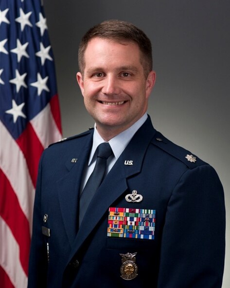 Lt. Col. Stephen Finn, 50th Civil Engineer Squadron commander