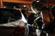 Fire fighters from the 51st Civil Engineer Squadron use the Jaws of Life to open a car door after a simulated accident during Operation Readiness Exercise Beverly Midnight 13-02 at Osan Air Base, Republic of Korea, March 18, 2013. The wing executes military operations to bed down, maintain and employ follow-on forces for the combined arms base that includes three major flying tenants and large multiservice fighting units. (U.S. Air Force photo/ Staff Sgt. Sara Csurilla)