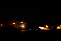 An F-16 Fighting Falcon with the 8th Fighter Wing takes off during exercise Beverly Midnight 13-2 at Kunsan Air Base, Republic of Korea, March 19, 2013. Beverly Midnight 13-2 was a joint exercise involving US and ROK air forces and evaluated their ability to respond to various scenarios. (U.S. Air Force photo by Senior Airman Marcus Morris/Released)