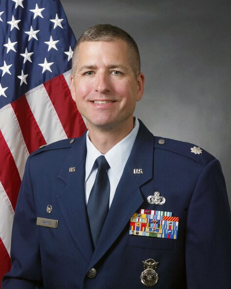 Lt. Col. Tim Martz, 94th Security Forces Squadron commander. (official photo)