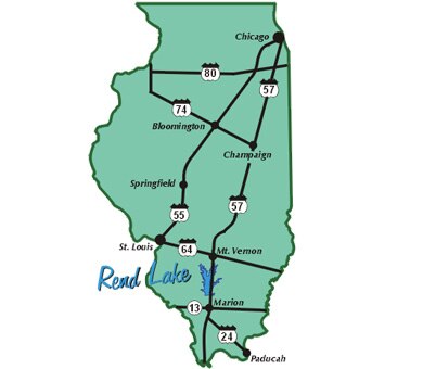 Rend Lake Bike Trail Map