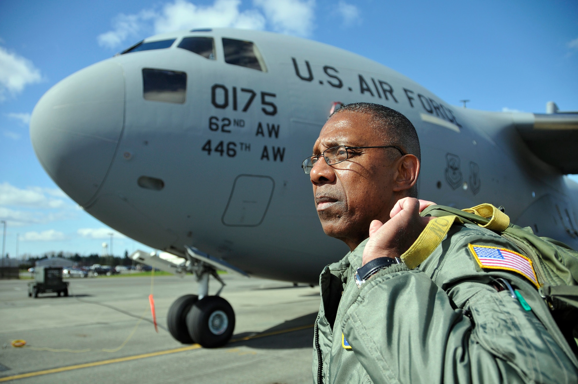 Senior Master Sgt. Terry Philon (pictured above), the 313th Airlift Squadron chief loadmaster out of McChord Field, Wash., entered the military in 1972. During his 41 years of service, he has supported contingencies such as the evacuation of the American hostages in Iran in 1981, Operations Just Cause, Provide Hope, Desert Shield, Desert Storm, Iraqi Freedom, New Dawn, Enduring Freedom, and Deep Freeze. He is set to retire from the Air Force Reserve in December, right before his 60th birthday. (U.S. Air Force photo/Master Sgt. Jake Chappelle) 