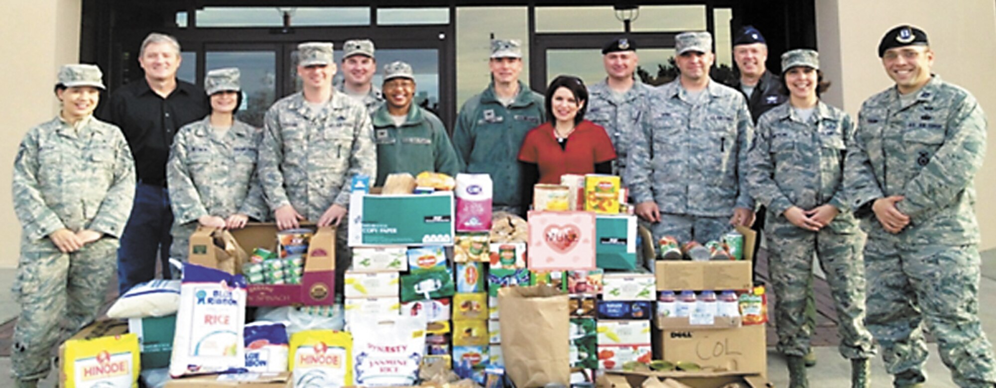 Master Sgt. James Spino initiated a food drive competition to see which of the Air Force Inspection Agency’s directorates could haul in the greatest number of items for donation to the Kirtland AFB Airman and Family Readiness Center. After two weeks, the AFIA donated nearly 1,500 pounds of non-perishable goods to support Team Kirtland families.