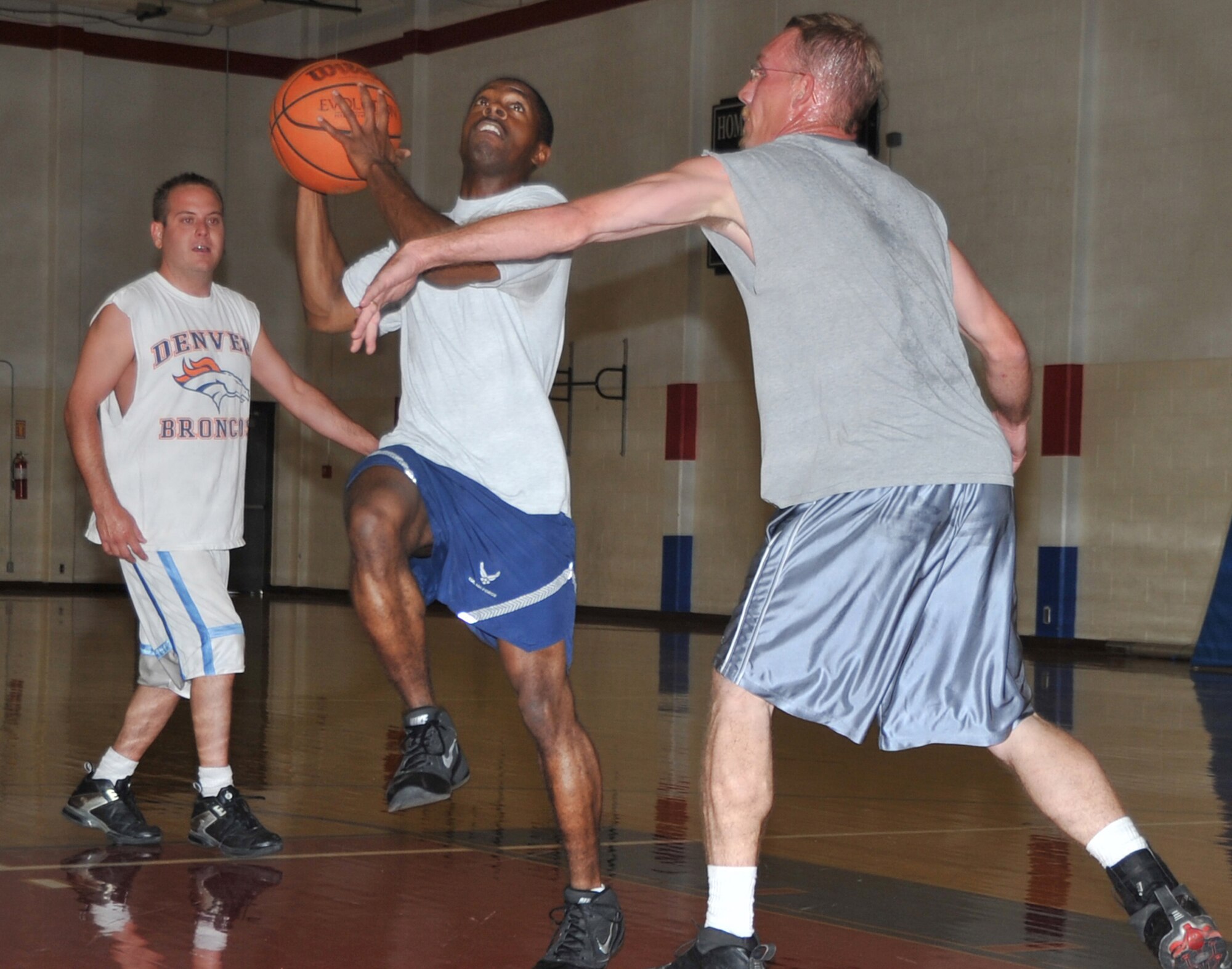 As part of the overall budget reduction for Fiscal Year 2013, all intramural sports at Kirtland AFB, such as basketball, will be eliminated after the volleyball season ends in April. 
