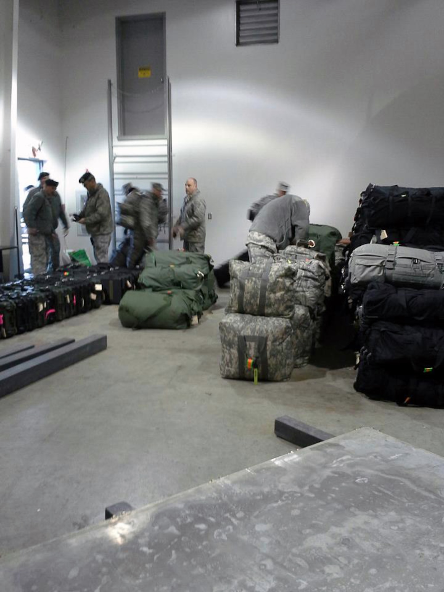 Approximately 25 members from the 442nd Security Forces Squadron deployed March 20, 2013. The 442nd SFS is part of the 442nd Fighter Wing, an A-10 Thunderbolt II Air Force Reserve unit at Whiteman Air Force Base, Mo. (U.S. Air Force courtesy photo)