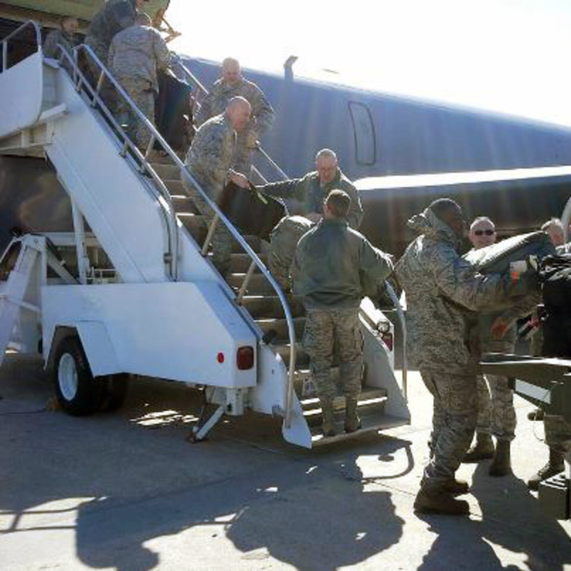Approximately 25 members from the 442nd Security Forces Squadron deployed March 20, 2013. The 442nd SFS is part of the 442nd Fighter Wing, an A-10 Thunderbolt II Air Force Reserve unit at Whiteman Air Force Base, Mo. (U.S. Air Force courtesy photo)