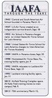The Inter-American Air Forces Academy through the years. (U.S. Air Force graphic by Dorothy Lonas/Released)
