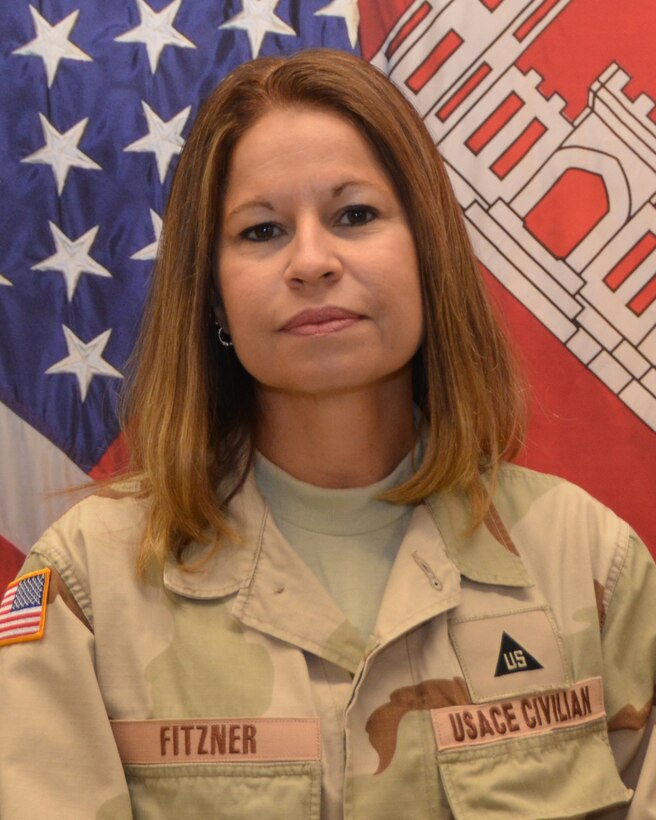 April Fitzner, from the Albuquerque District, currently serves as the Afghan National Police (ANP) program manager in the Corps' Transatlantic District - North. 