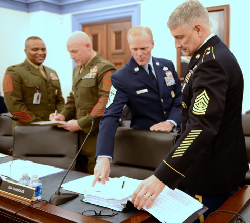 Top Enlisted Concerned About Budget Impact On Quality Of Life Joint Base Langley Eustis Article Display