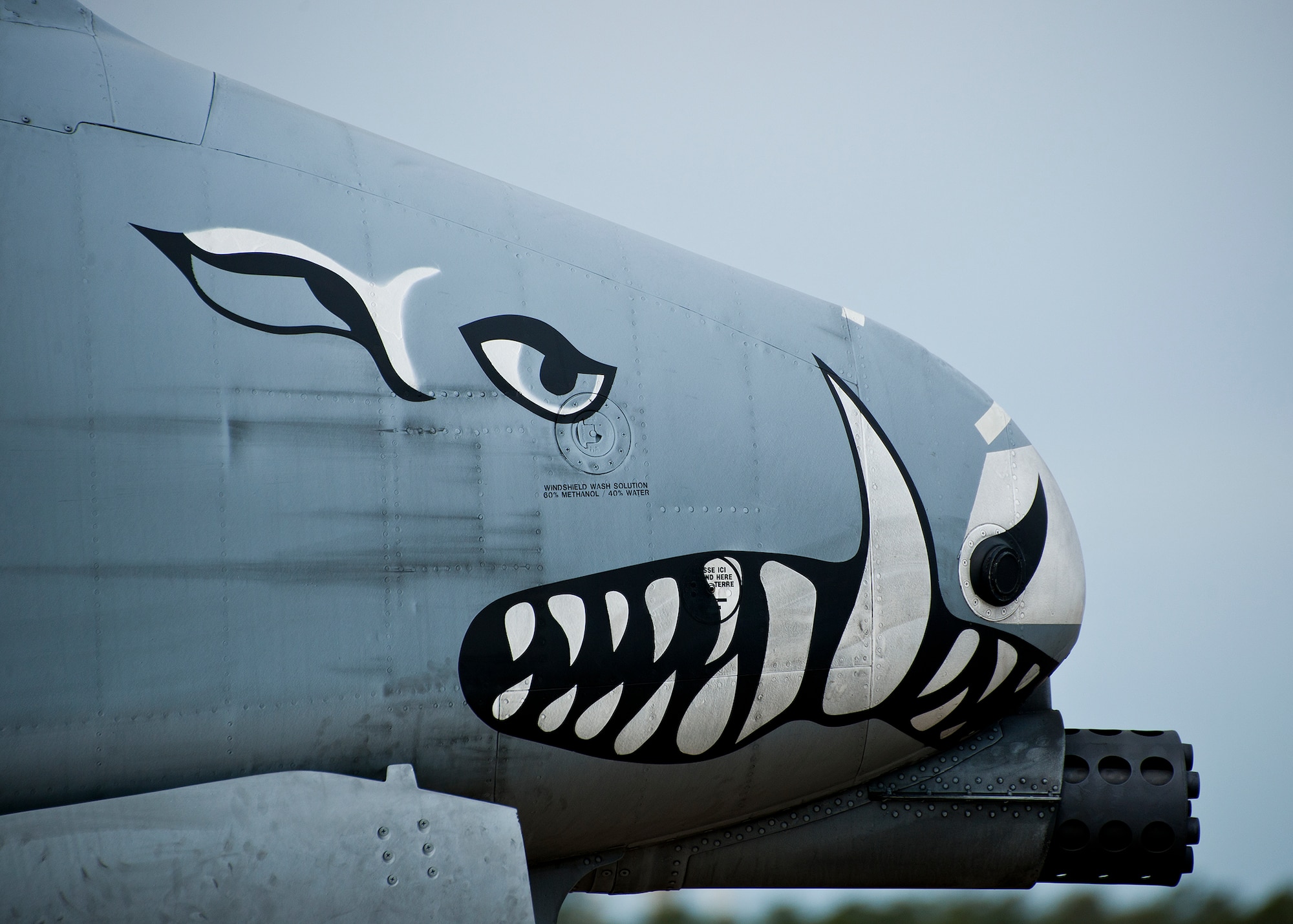 An A-10 Thunderbolt II, formerly assigned to Barksdale Air Force Base, La., but now a part of the 442nd Fighter Wing fleet sits ready for a mission at Eglin Air Force Base, Fla., March 20.  The 442nd A-10s traveled from Whiteman AFB for the week-long, air-to-ground weapons system evaluation program called Combat Hammer.  Combat Hammer, run by the 86th Fighter Weapons Squadron, is used to evaluate the effectiveness and suitability of combat air force weapon systems. The air-to-air and air-to-ground WSEP evaluations are accomplished during tactical deliveries of fighter, bomber and unmanned aircraft system precision guided munitions, on realistic targets with air-to-air and surface-to-air defenses. (U.S. Air Force photo/Samuel King Jr.)