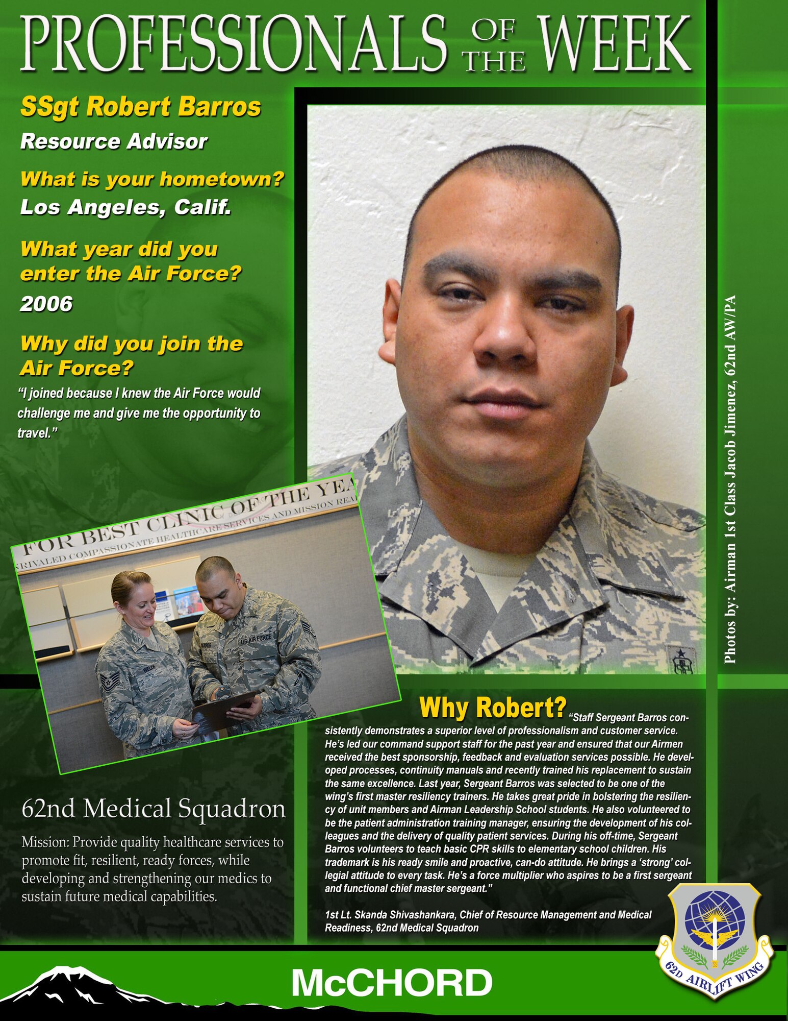 Staff Sgt. Robert Barros (U.S. Air Force graphic/Staff Sgt. Frances Kriss)