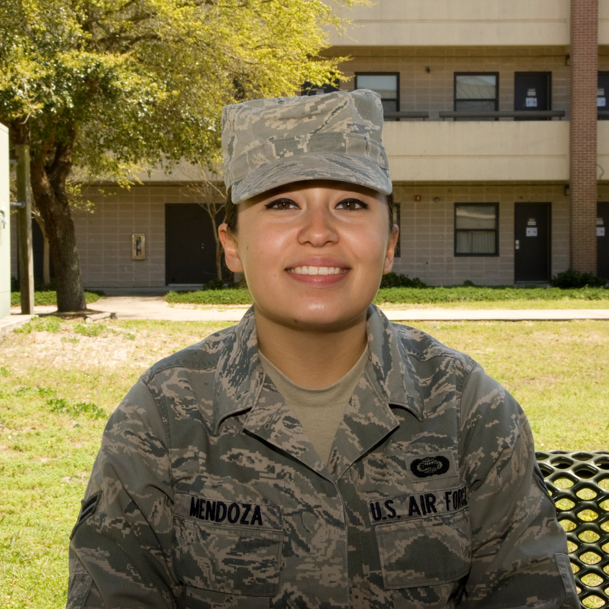 Airman 1st Class Maricela Mendoza, an intelligence analyst of the 11th Intelligence Squadron  
“I went to Panama City twice, went to the beach and clubbing.”
